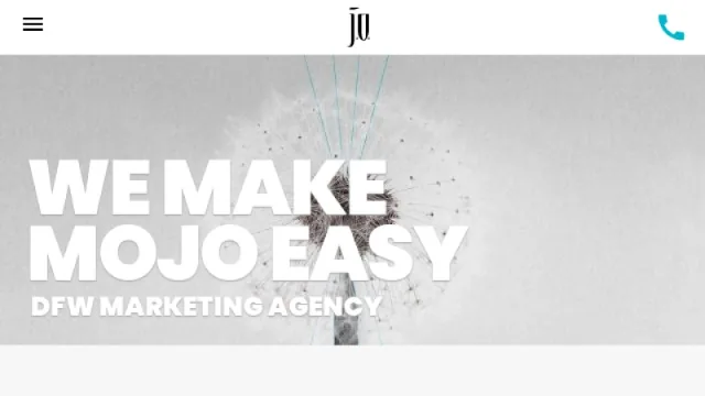 J.O. Agency website screenshot