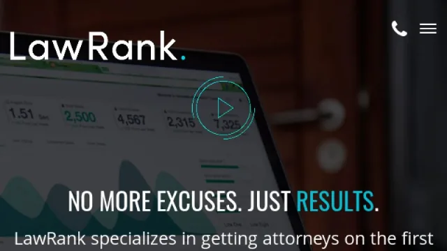 LawRank website screenshot
